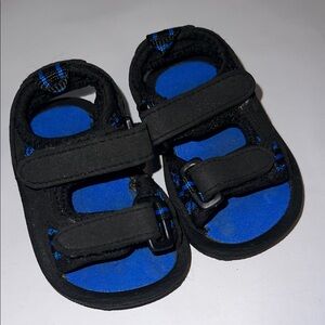 Kids Black and Blue Sandals